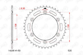 Corona AFAM acciaio14206-42 Passo 520 SWM SM 500 R 2016  -2019